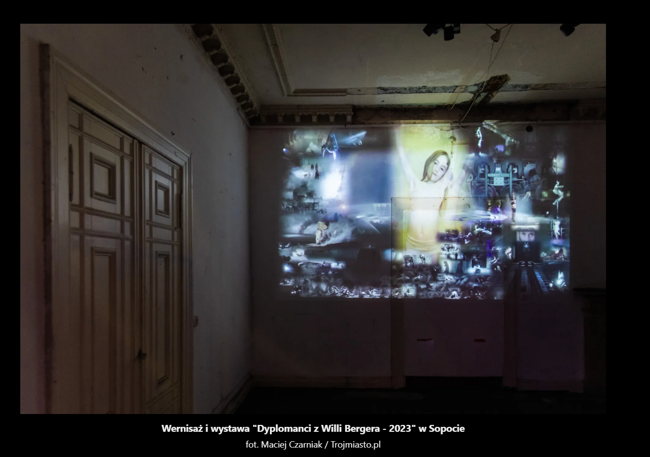 Wernisaż ASP we wnętrzach Willi Bergera w Sopocie